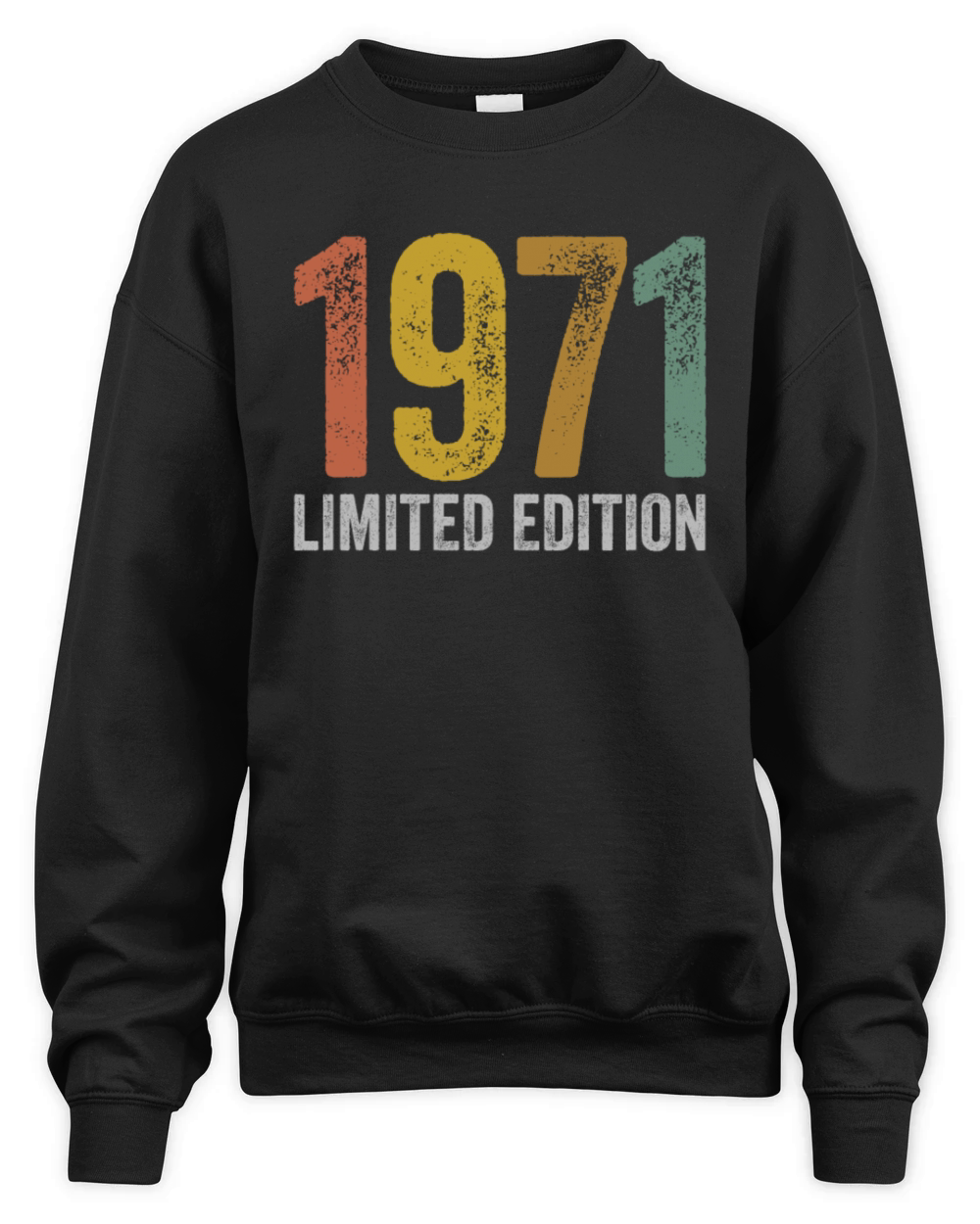 Birthday 1971 Limited Edition Unisex Premium Crewneck Sweatshirt