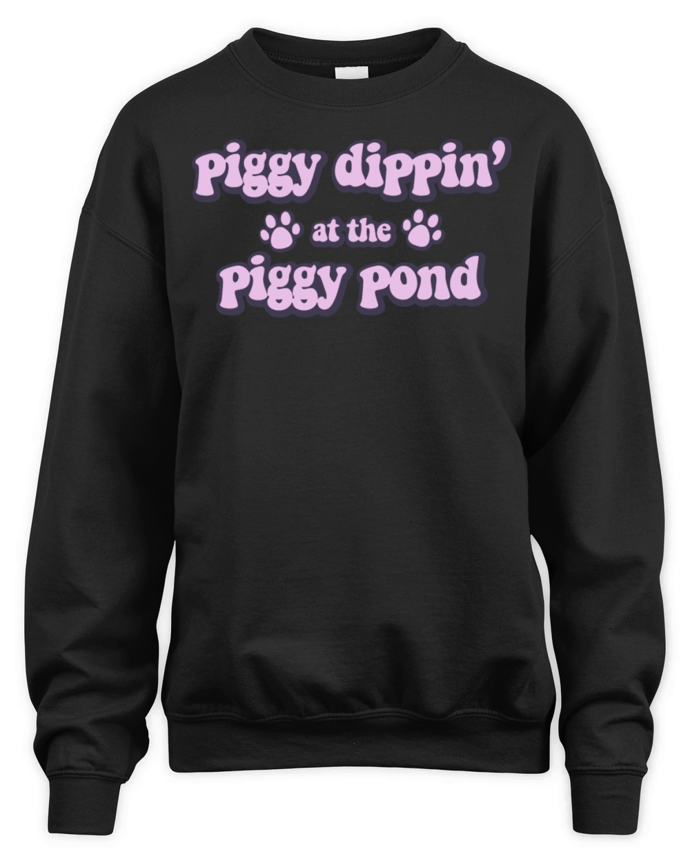 Piggy Dippin At The Piggy Pond Unisex Premium Crewneck Sweatshirt