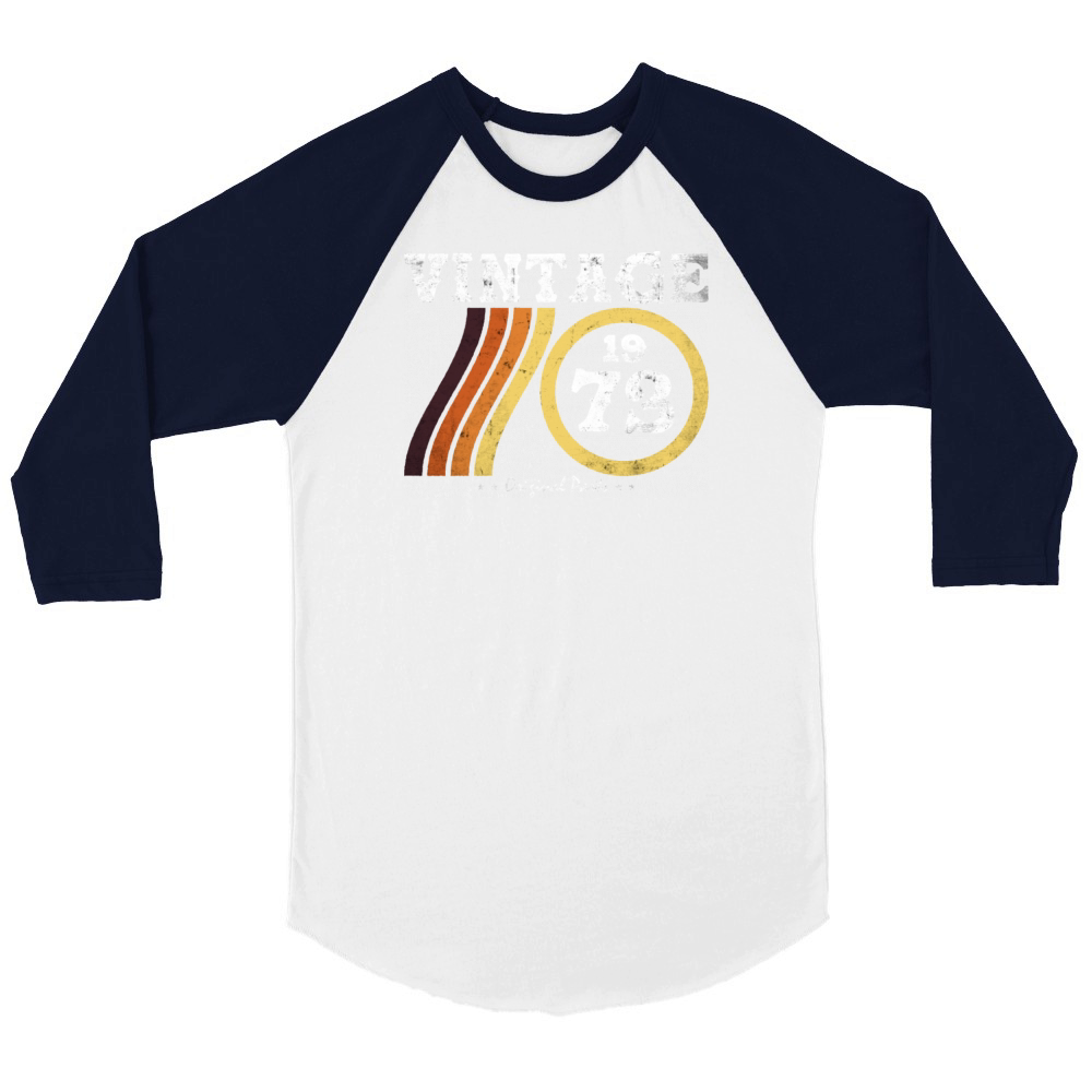 Classic Vintage 1973 - Limited Edition Retro 51 Unisex ¾ sleeve Raglan T-shirt