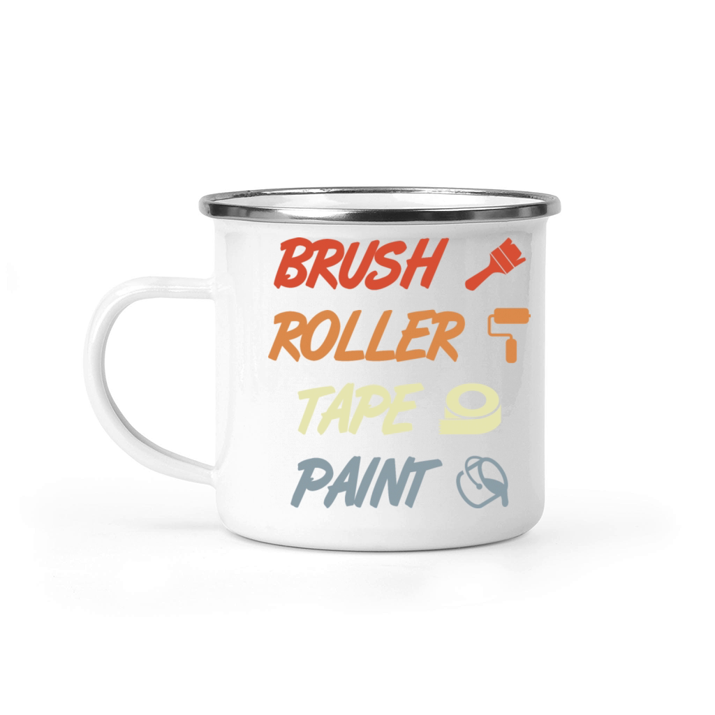 Painter and Decorator Quote Camping Mug