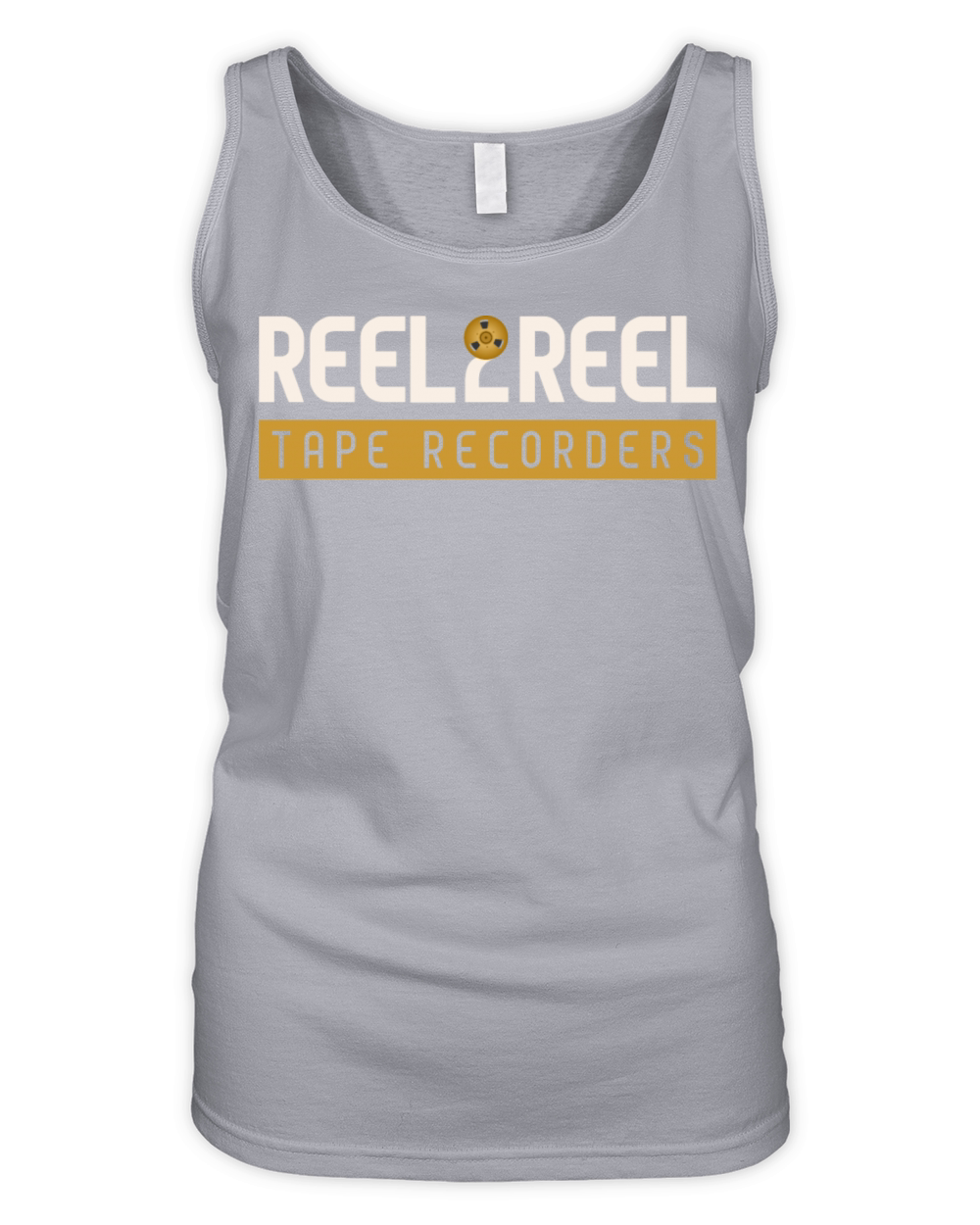 Reel To Reel Tape Organic Women's Tank Top