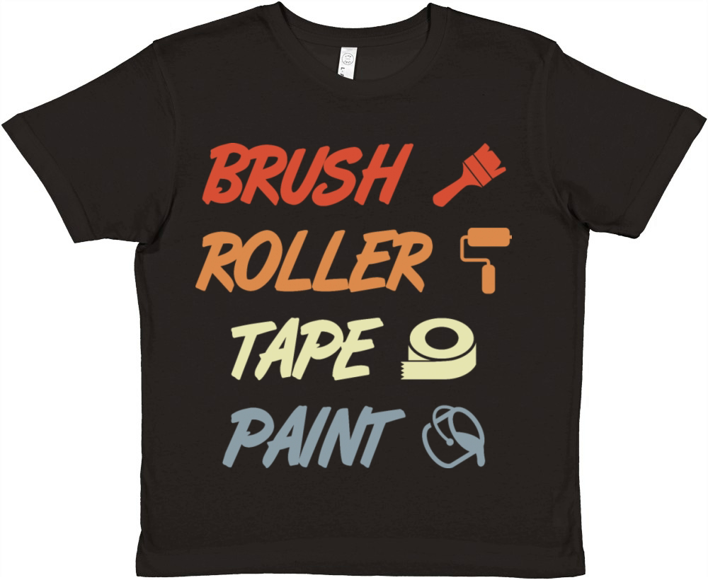Painter and Decorator Quote Premium Kids Crewneck T-shirt