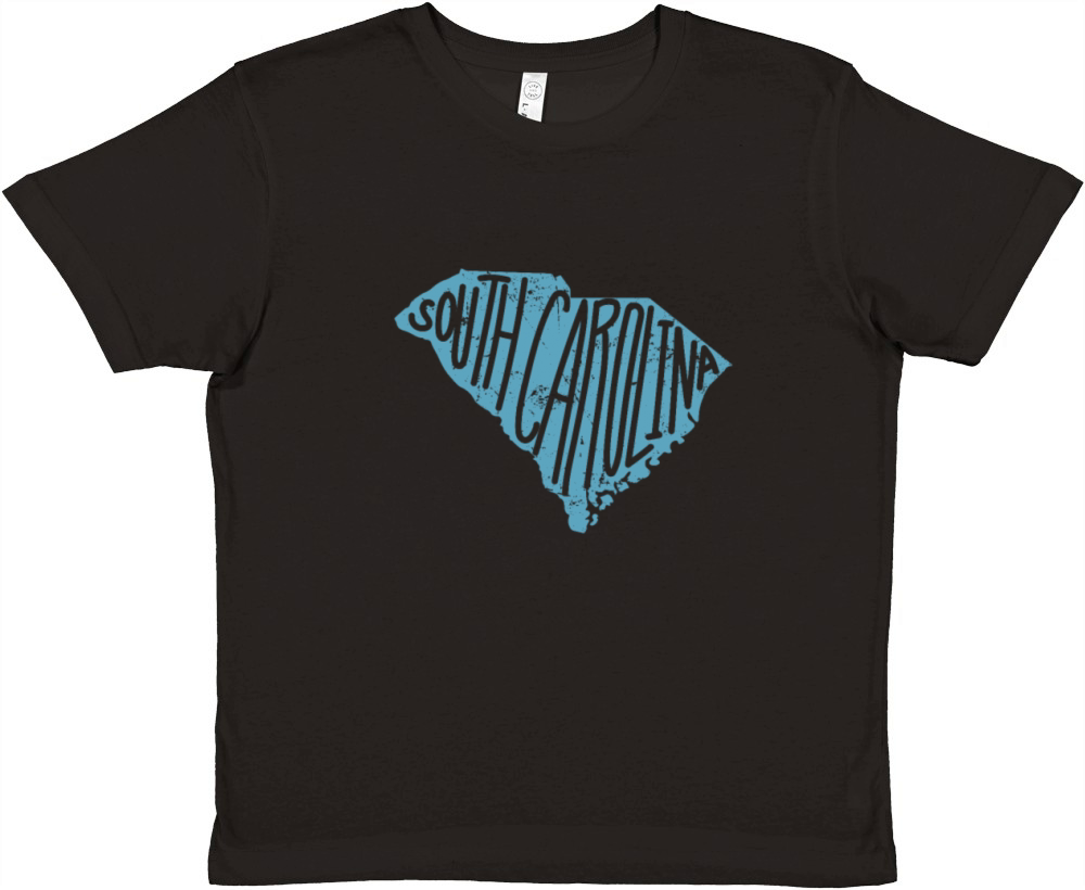 South Carolina Map USA America Premium Kids Crewneck T-shirt