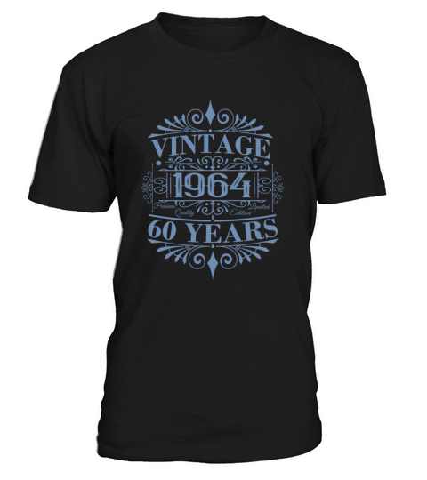 60th birthday vintage 1964 vintage ornaments T-Shirt Unisex