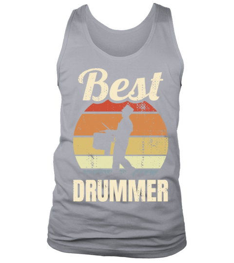 Vintage Marching Snare Tank Top Unisex