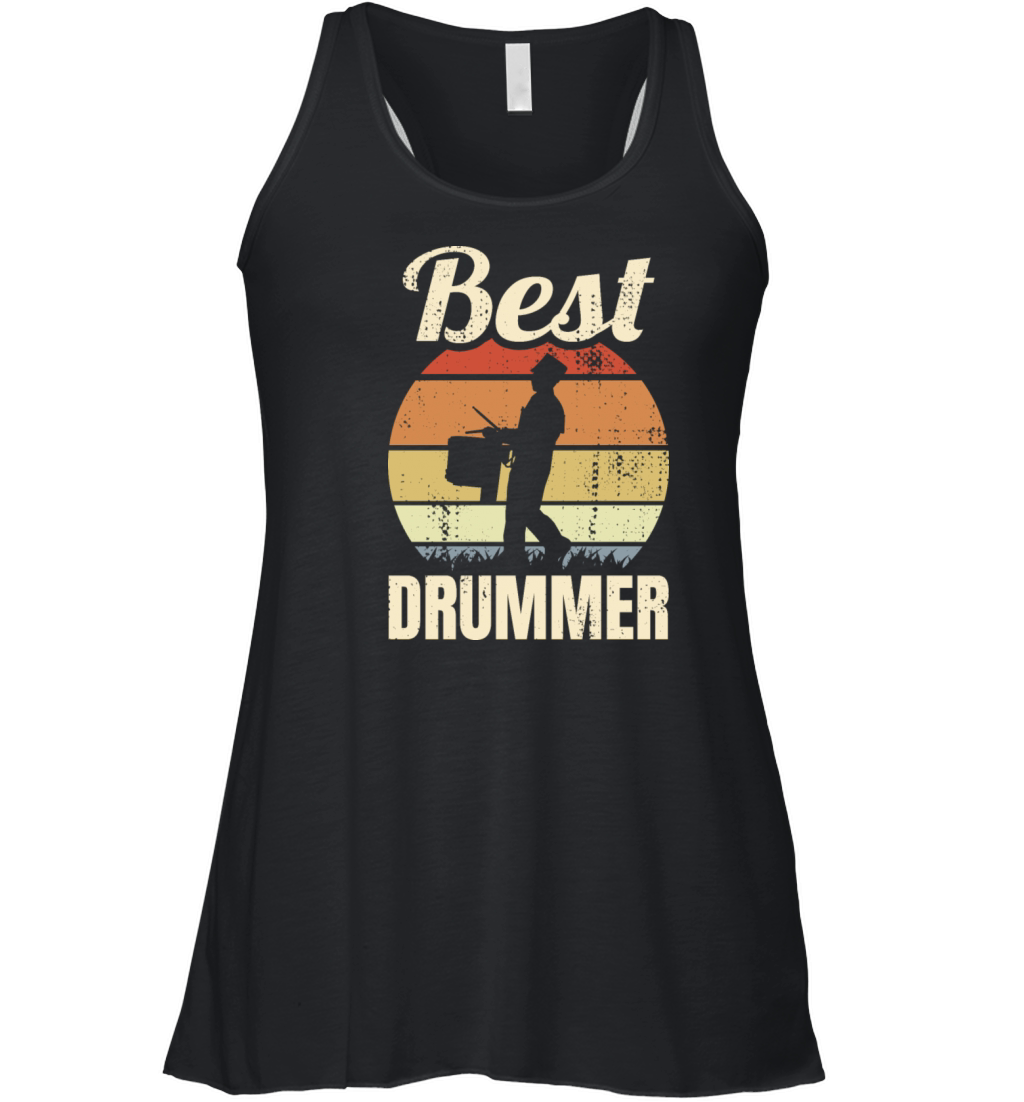 Vintage Marching Snare Women's Flowy Tank Top
