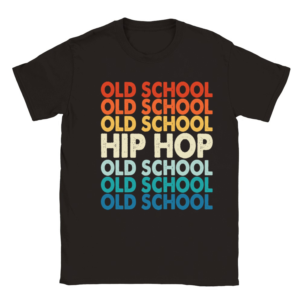 Old school hiphop Music Mixtape Classic Kids Crewneck T-shirt