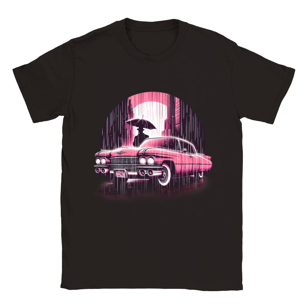 Pink cadillac Classic Kids Crewneck T-shirt