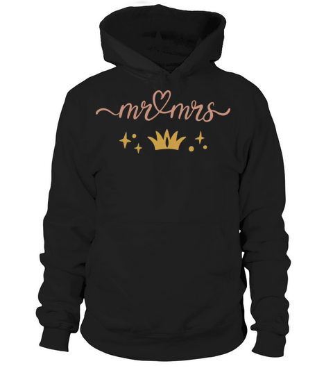 Mr and Mrs Hoodie Unisex