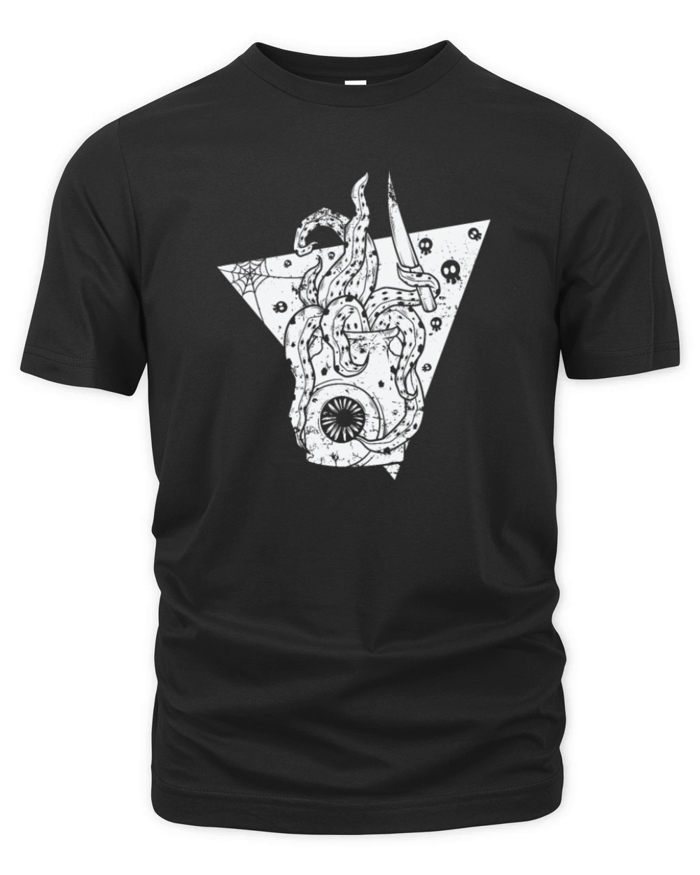 Horror Gothic creepy Melancholy Organic Unisex T-shirt