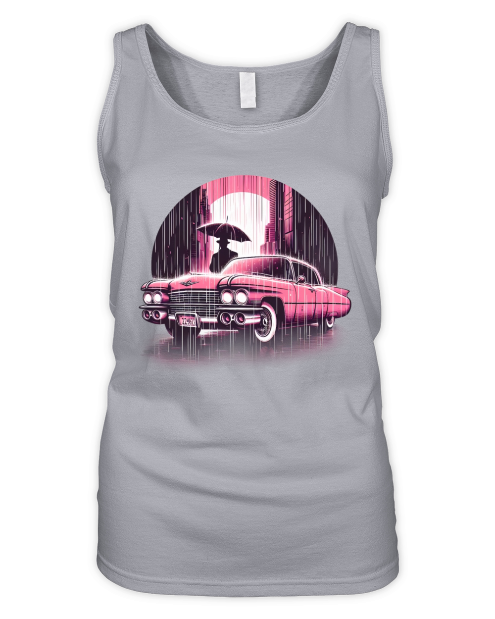 Pink cadillac Organic Women's Tank Top