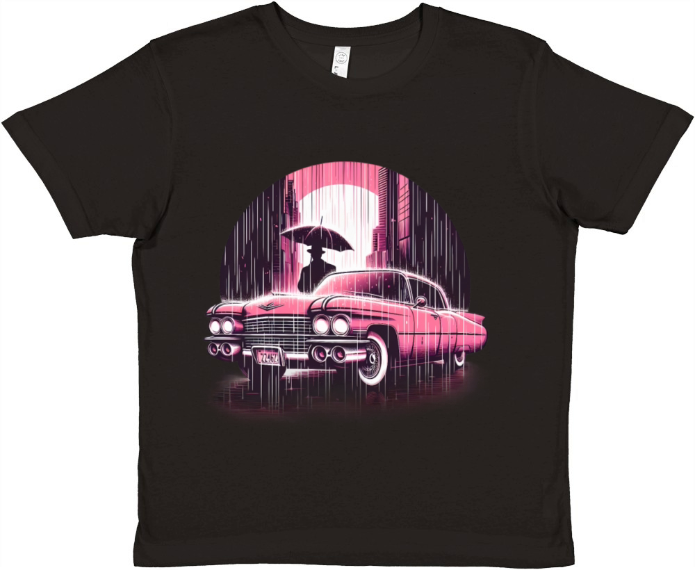 Pink cadillac Premium Kids Crewneck T-shirt