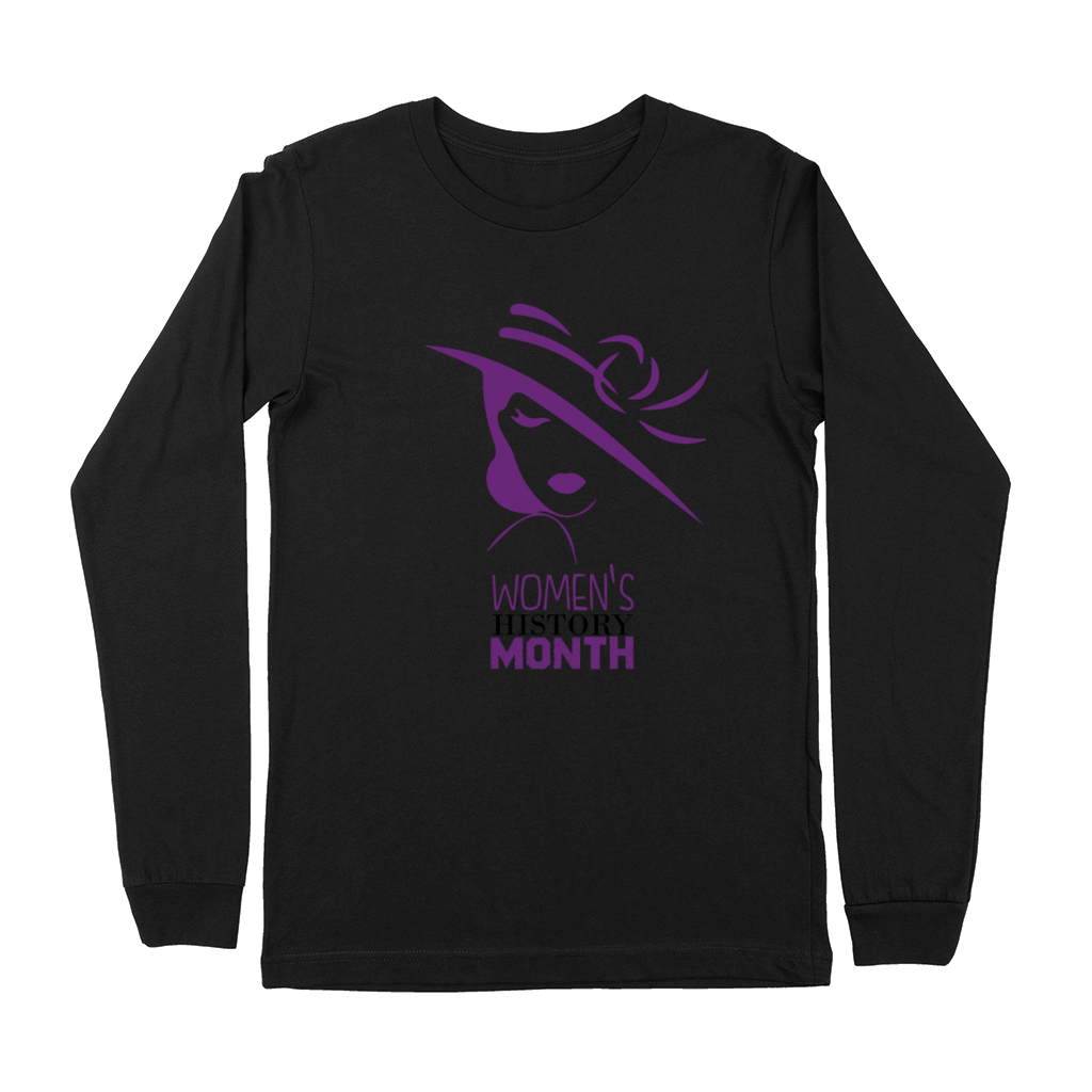 womens history month female in history womens day Premium Long Sleeve