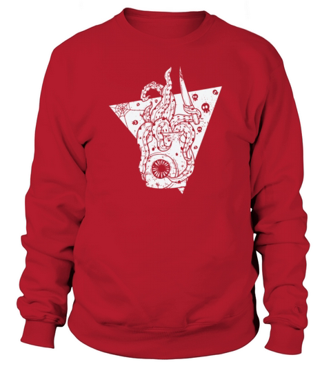 Horror Gothic creepy Melancholy Sweatshirt Unisex