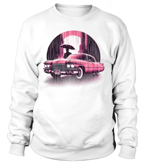 Pink cadillac Sweatshirt Unisex