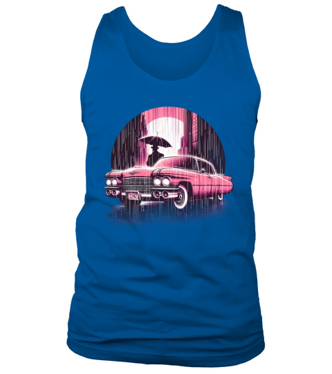 Pink cadillac Tank Top Unisex