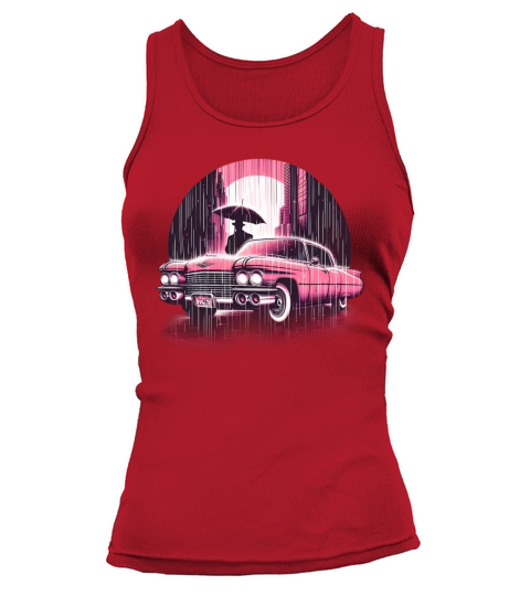 Pink cadillac Tank top Woman