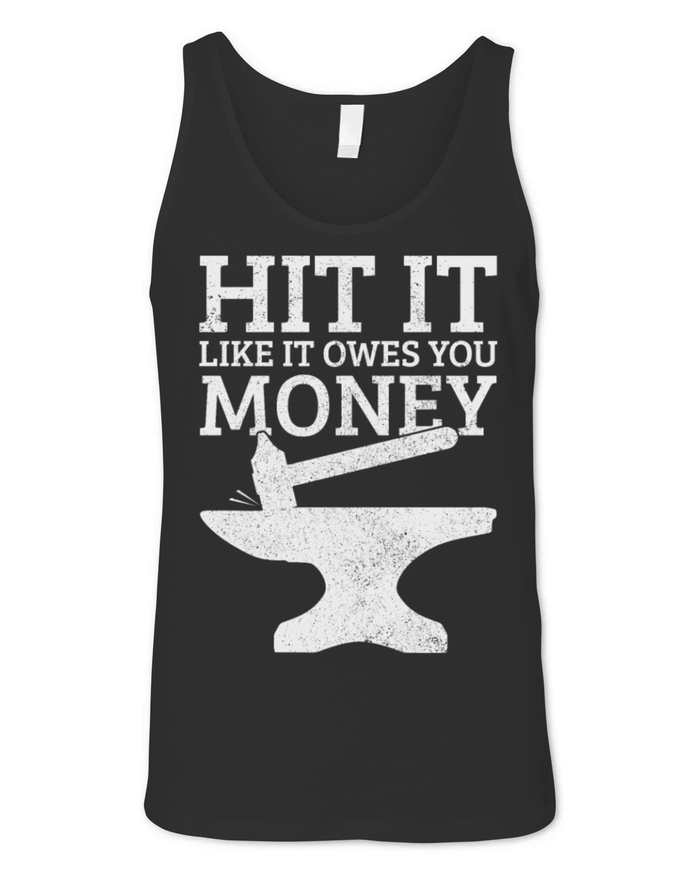 Blacksmith Knife Making Blacksmithing Unisex Jersey Tank