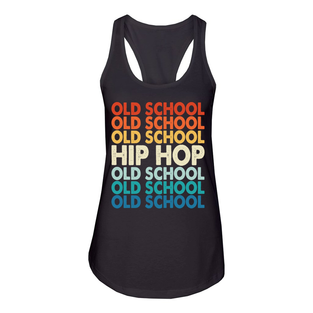 Old school hiphop Music Mixtape Women's Racerback Tank