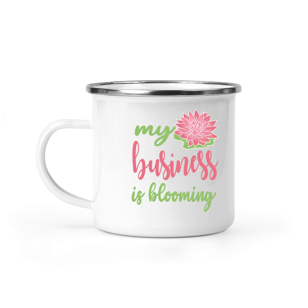 Floral Designer Quote Flower Arranging Florist Camping Mug