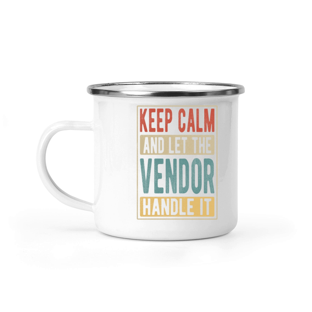Vendor Retro Gift Camping Mug