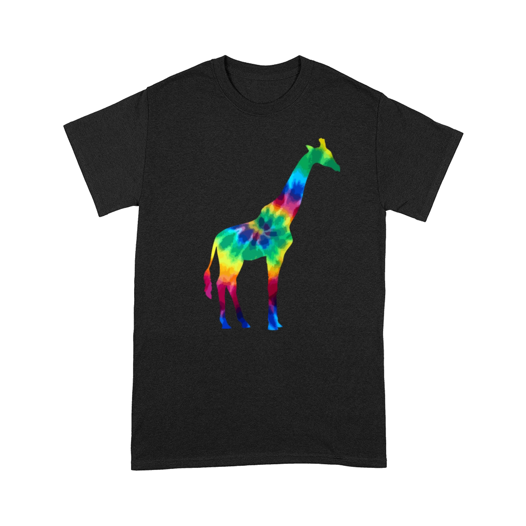 Giraffe Tie Dye Animal Gift Comfort T-shirt