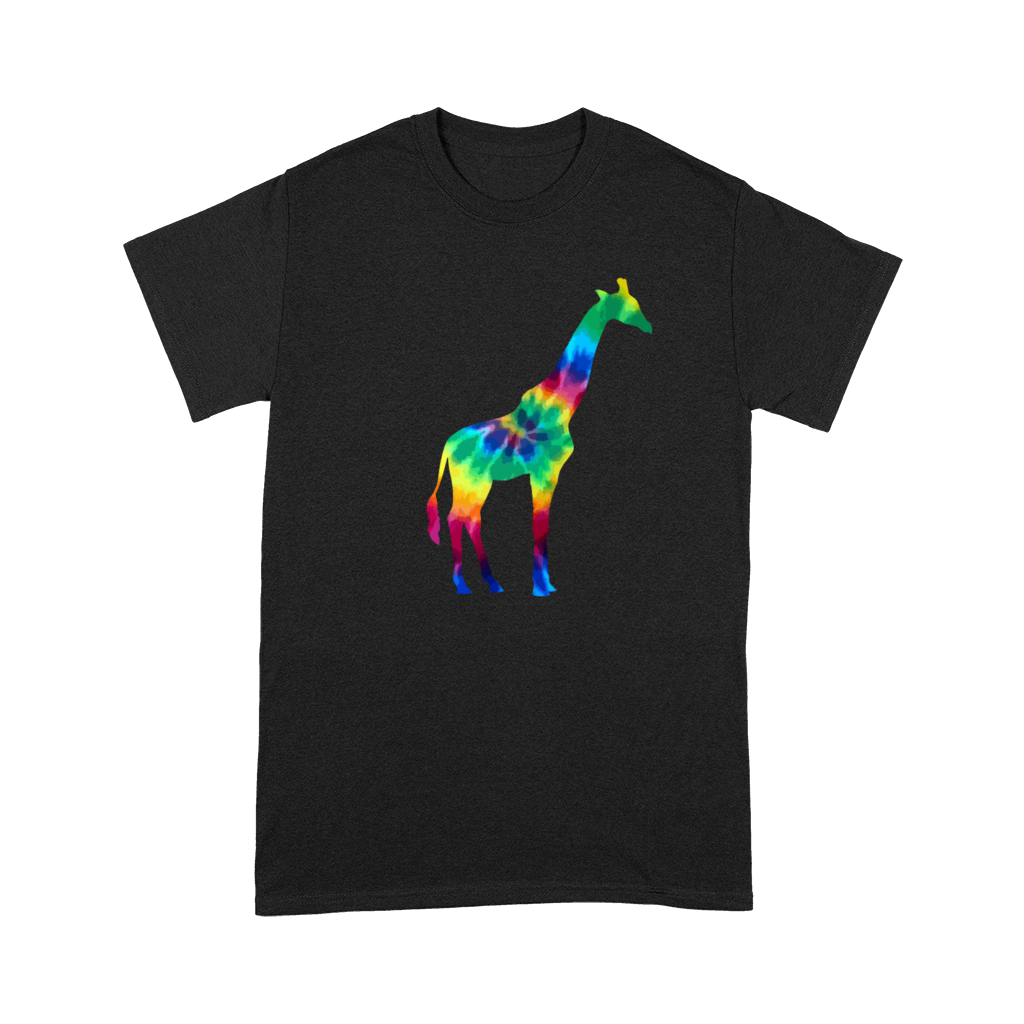 Giraffe Tie Dye Animal Gift Premium T-shirt