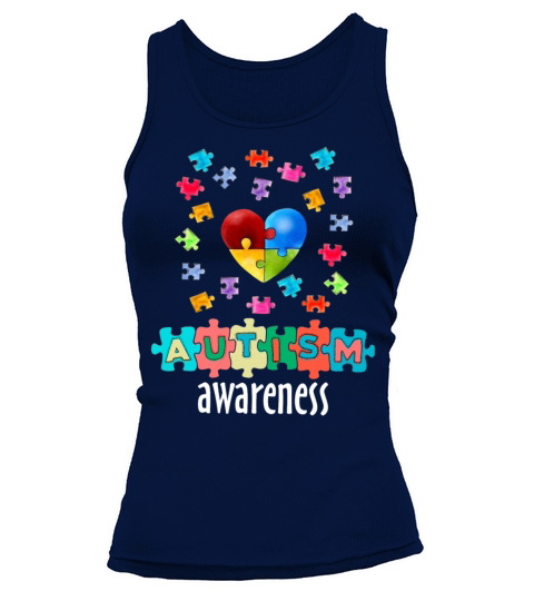 Autism Awareness Month Tank top Woman