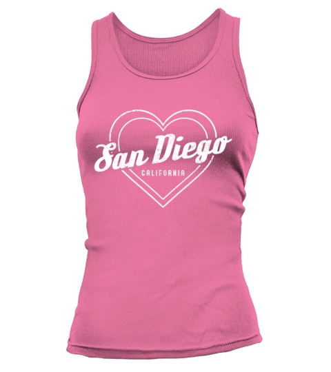San Diego California Vintage Souvenir Tank top Woman