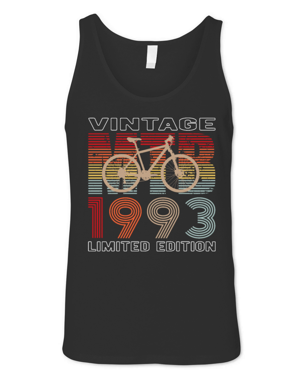 30 birthday 1993 vintage retro bicycle cyclist Unisex Jersey Tank
