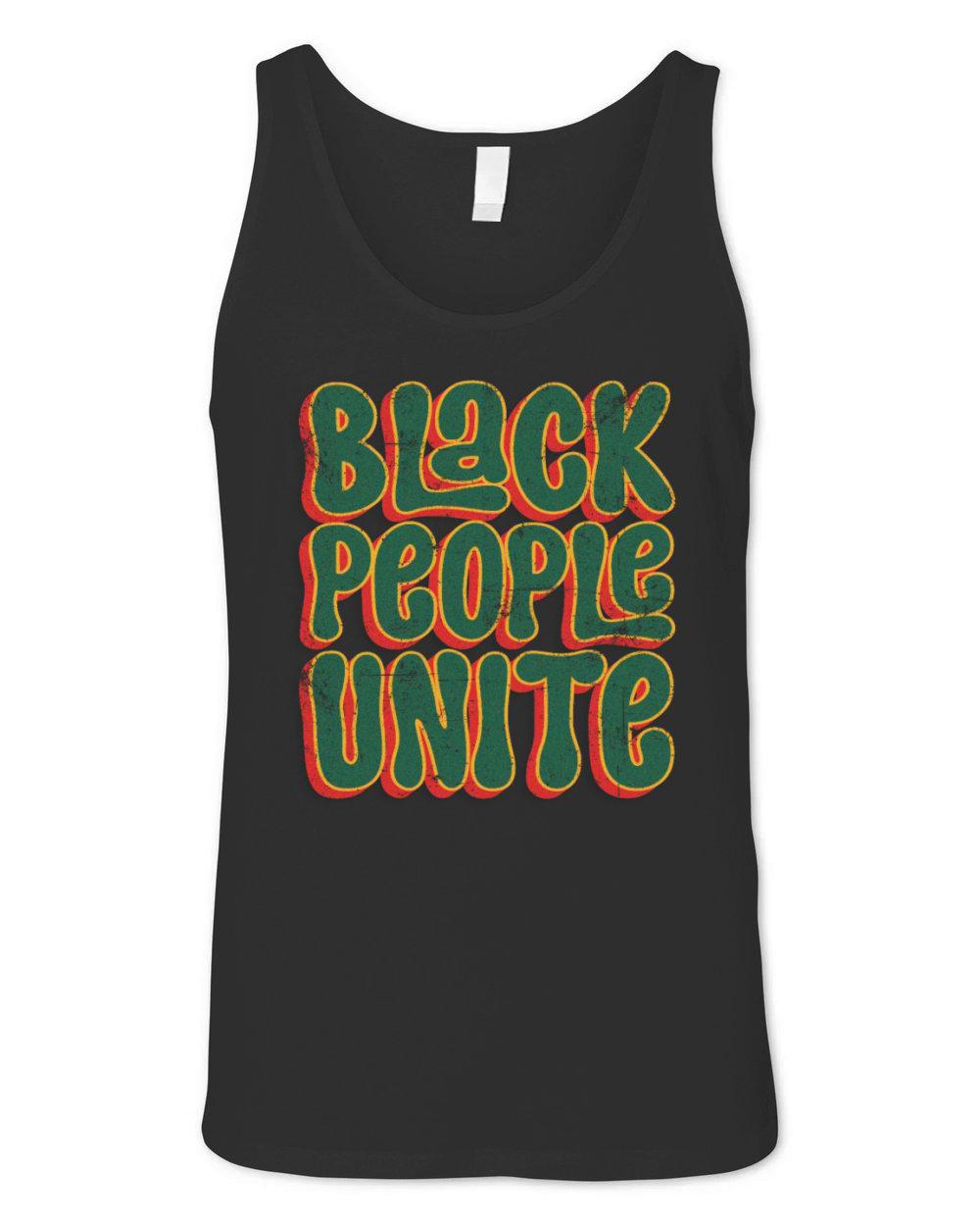 Black People Unite Unisex Jersey Tank