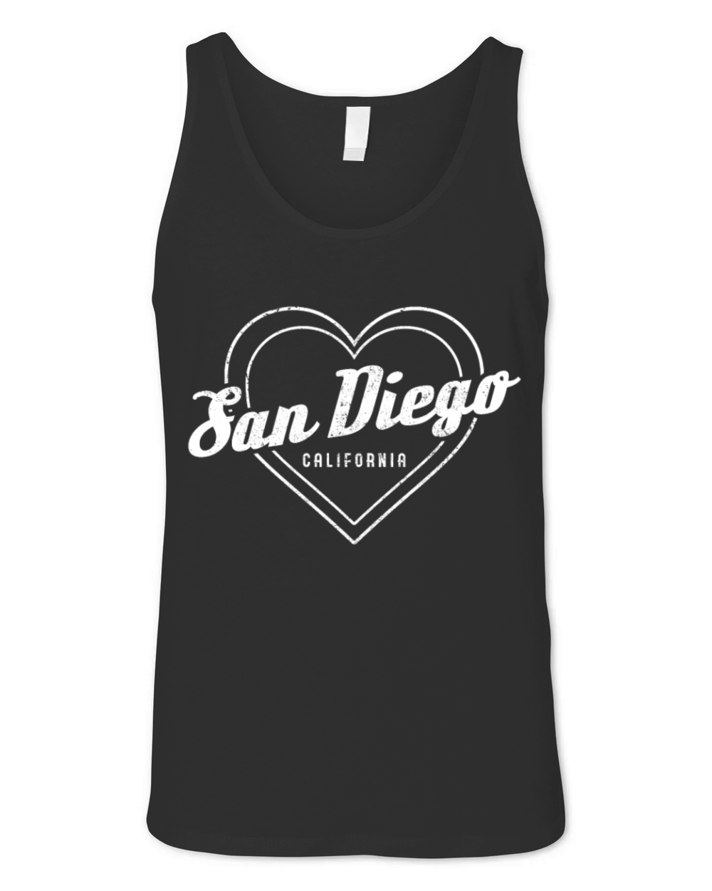 San Diego California Vintage Souvenir Unisex Jersey Tank