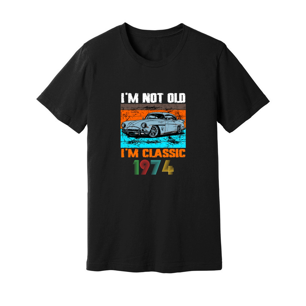Im Not Old Im Classic 1973 Birthday Unisex Jersey Tee