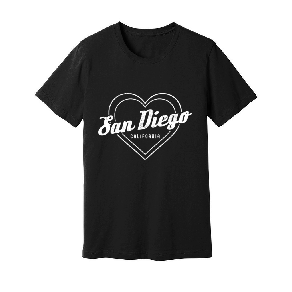 San Diego California Vintage Souvenir Unisex Jersey Tee