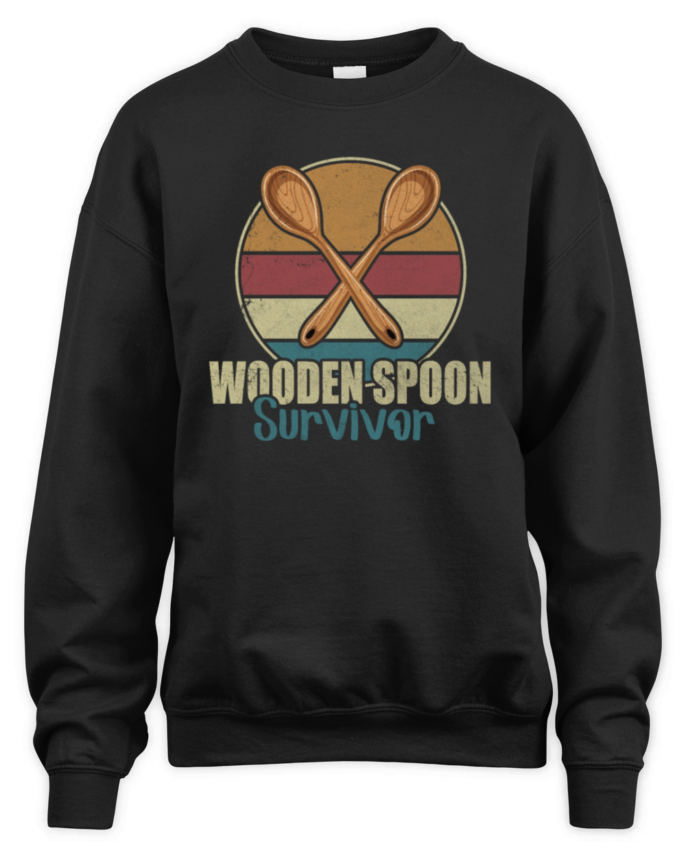 Childrens Education Spoon - Wooden Spoon Survivor Unisex Premium Crewneck Sweatshirt