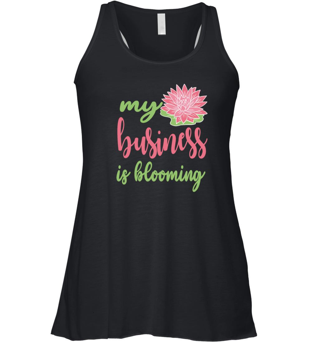 Floral Designer Quote Flower Arranging Florist Women's Flowy Tank Top
