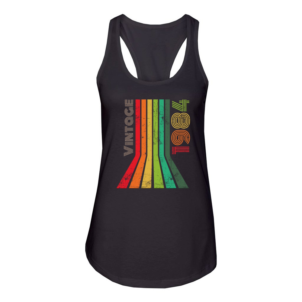 Vintage 1984 - Birthday Women's Racerback Tank