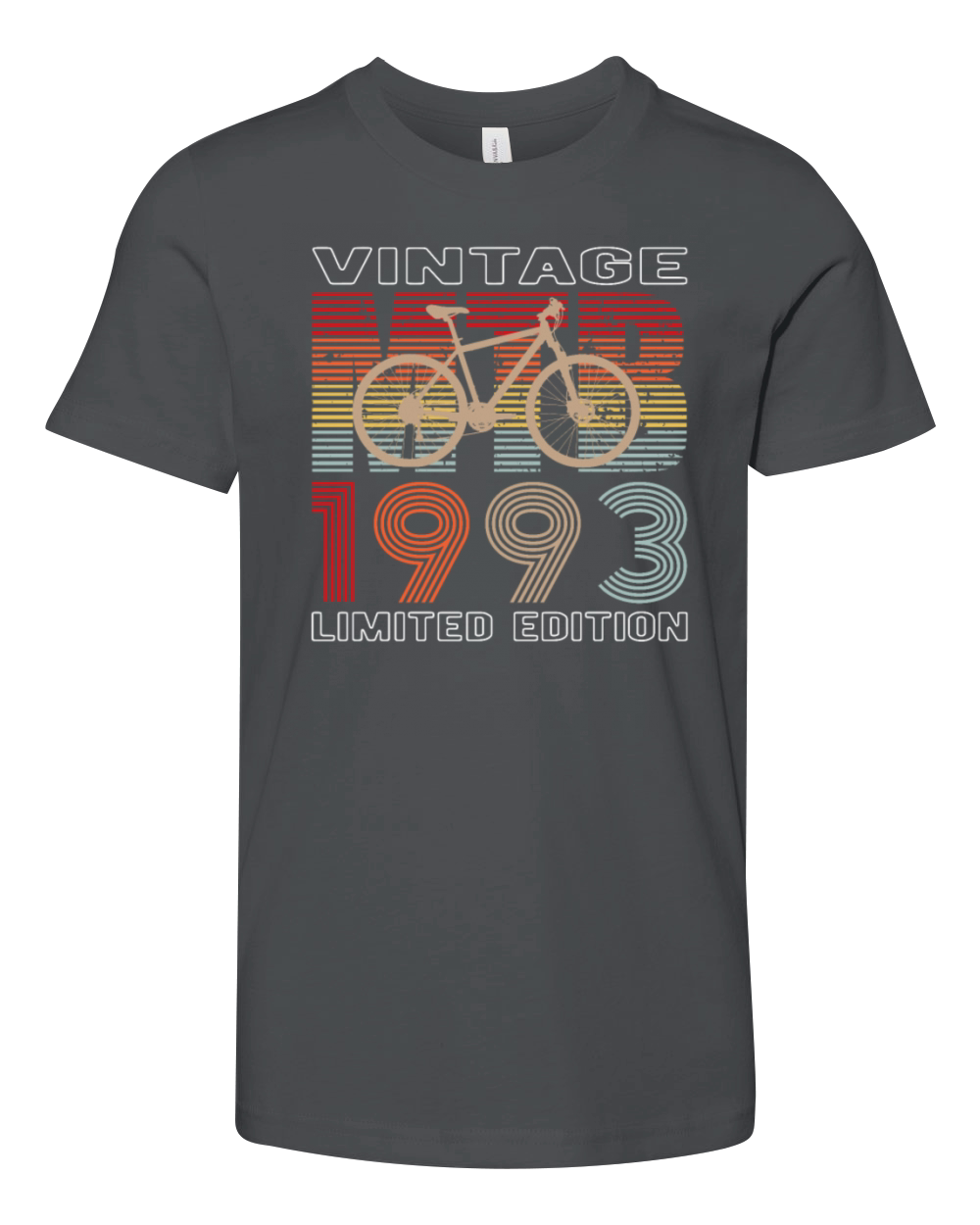 30 birthday 1993 vintage retro bicycle cyclist Youth Unisex Jersey Tee