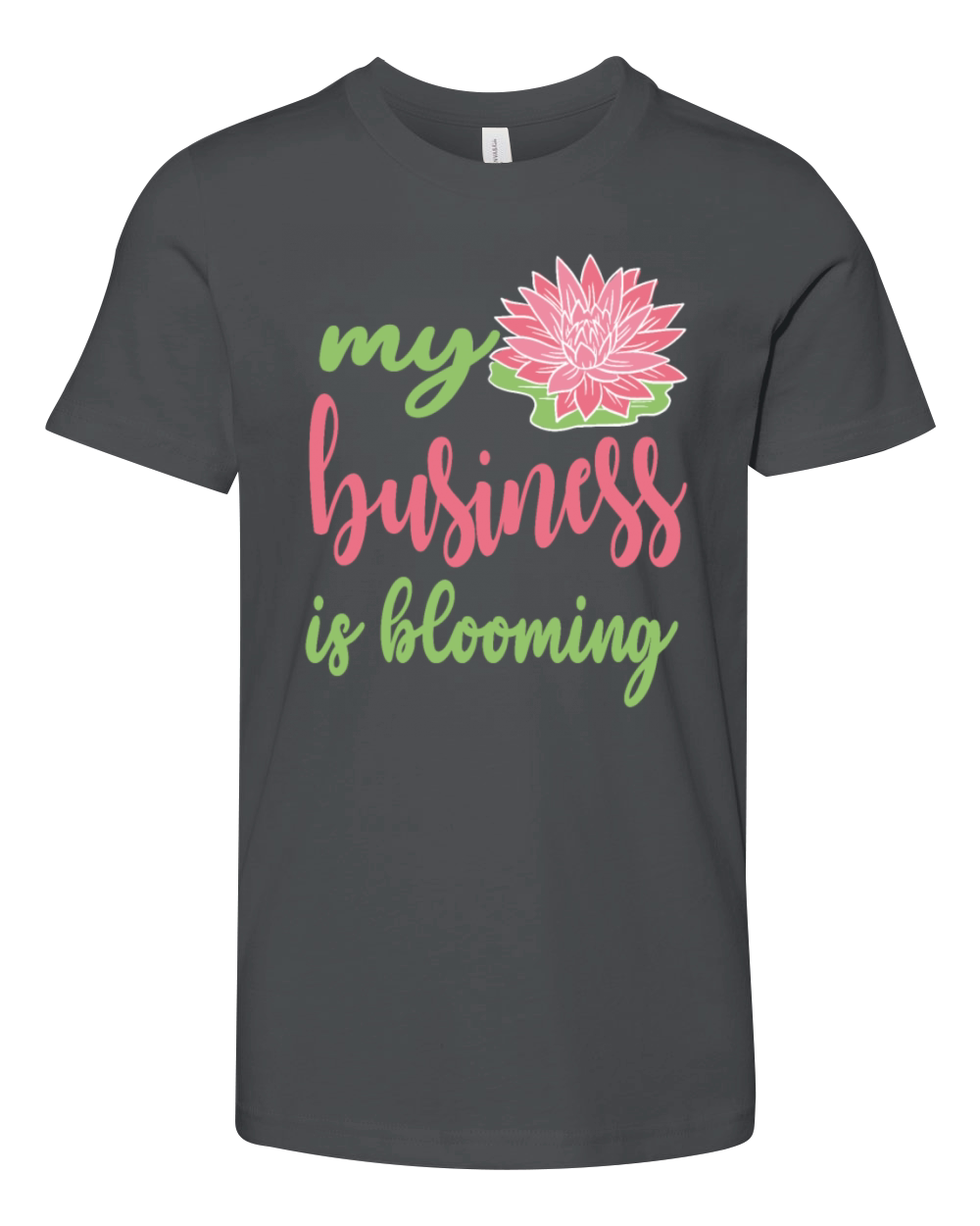 Floral Designer Quote Flower Arranging Florist Youth Unisex Jersey Tee