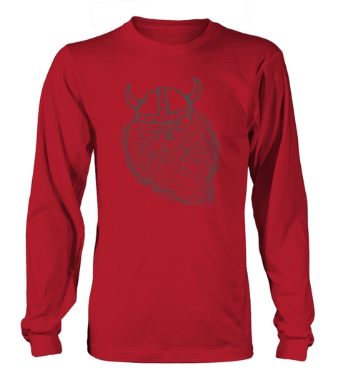 Norwegian Forest Cat with Viking Helmet Long sleeved Unisex