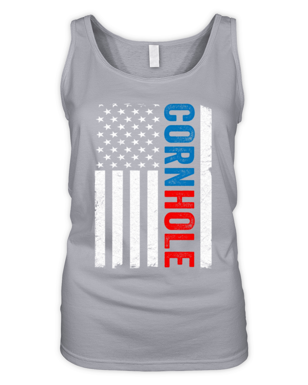 Us American Flag Corn Hole Bean Bag Toss Player Co Organic Women's Tank Top