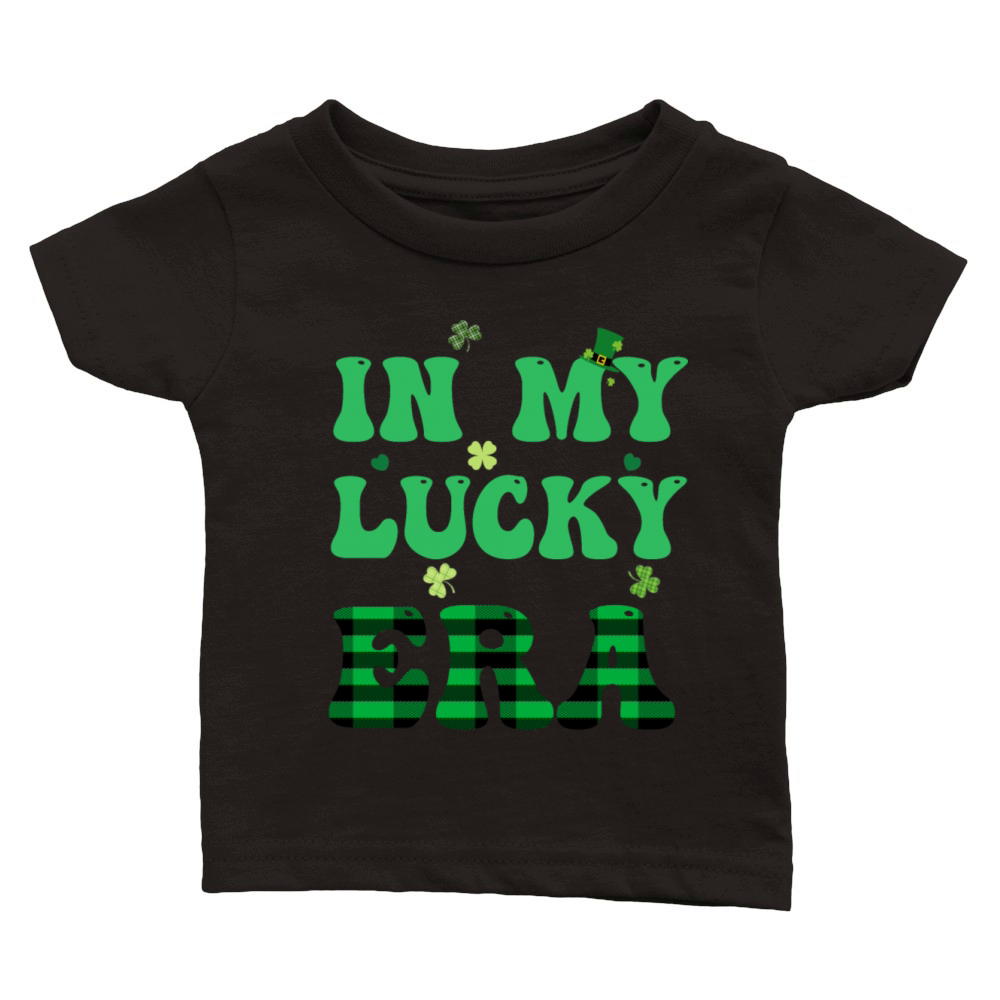 In My Lucky Era St Patricks Day Classic Baby Crewneck T-shirt