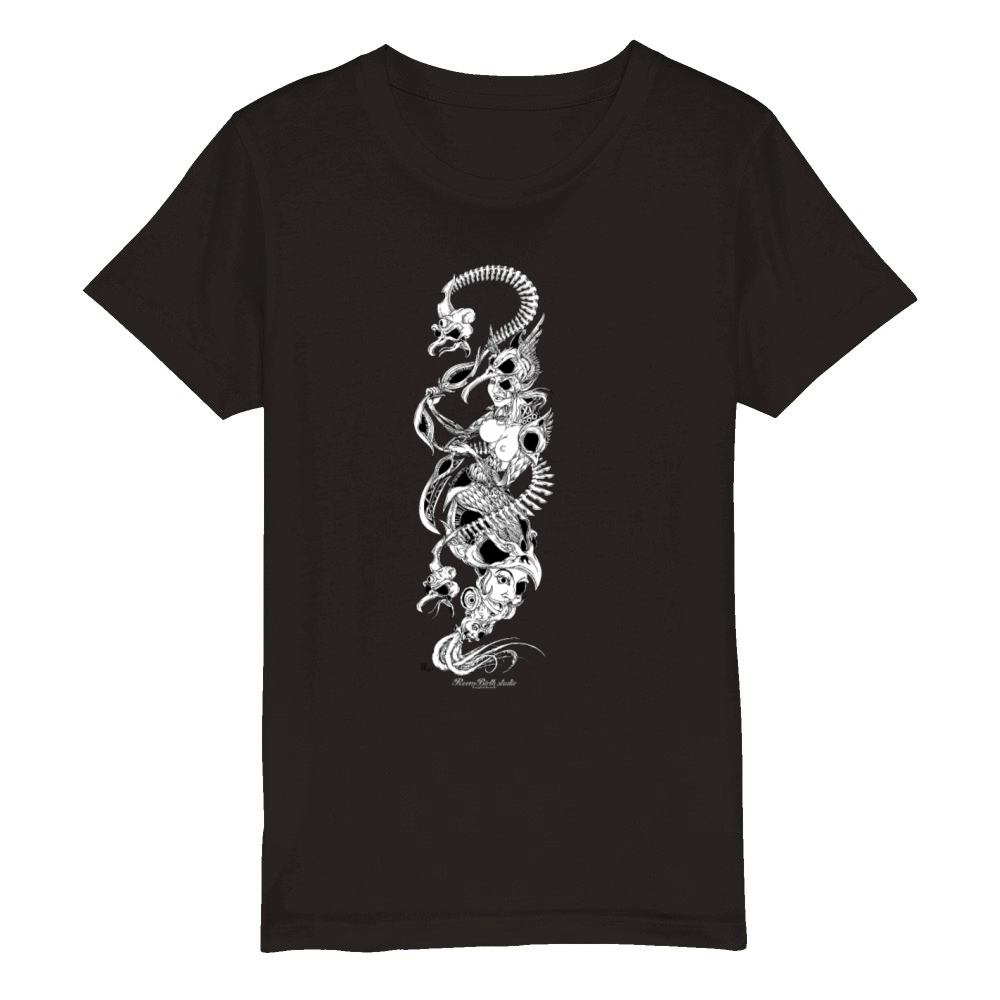 Bird soul t-shirt Organic Kids Crewneck T-shirt