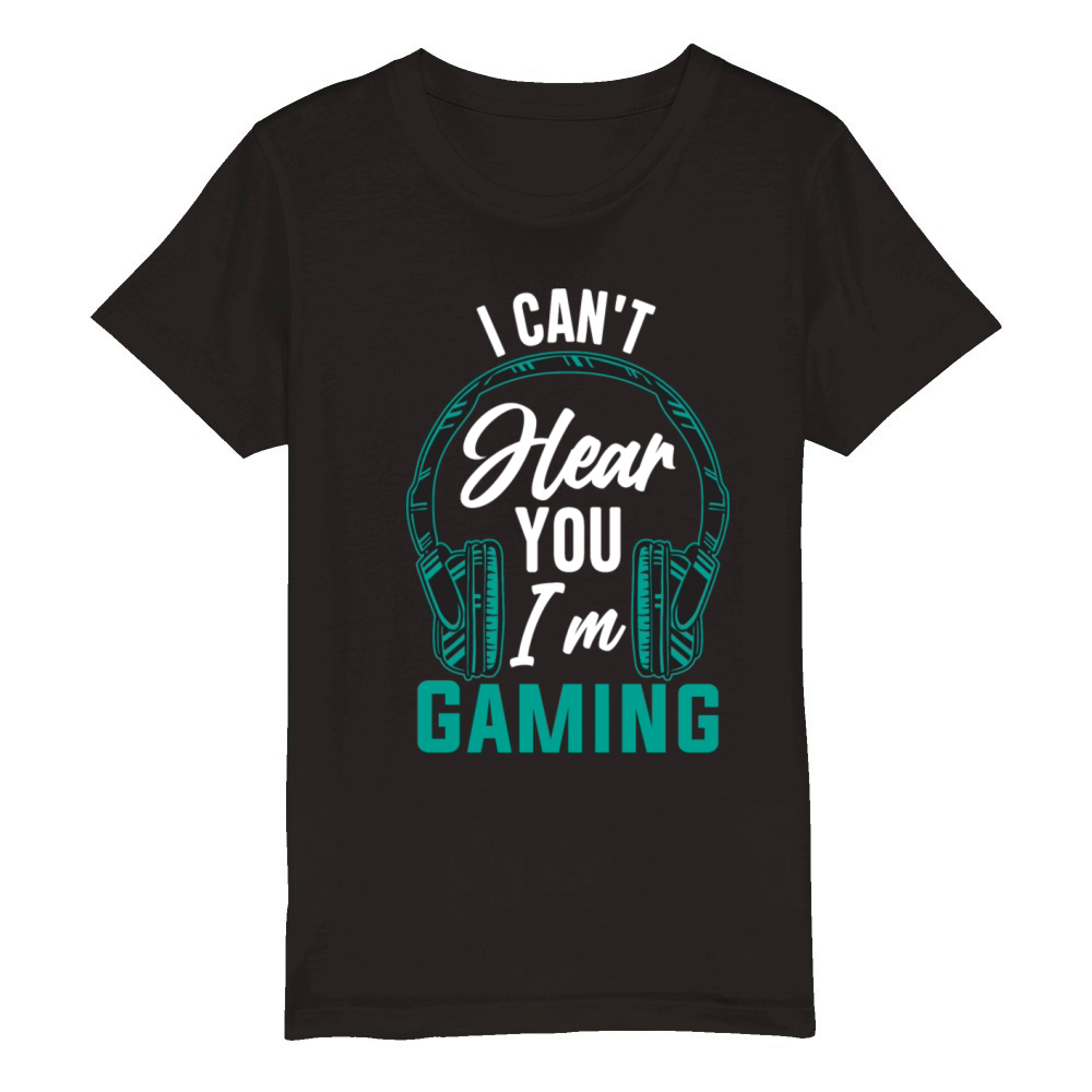 Vector game vintage birthday t shirt Organic Kids Crewneck T-shirt