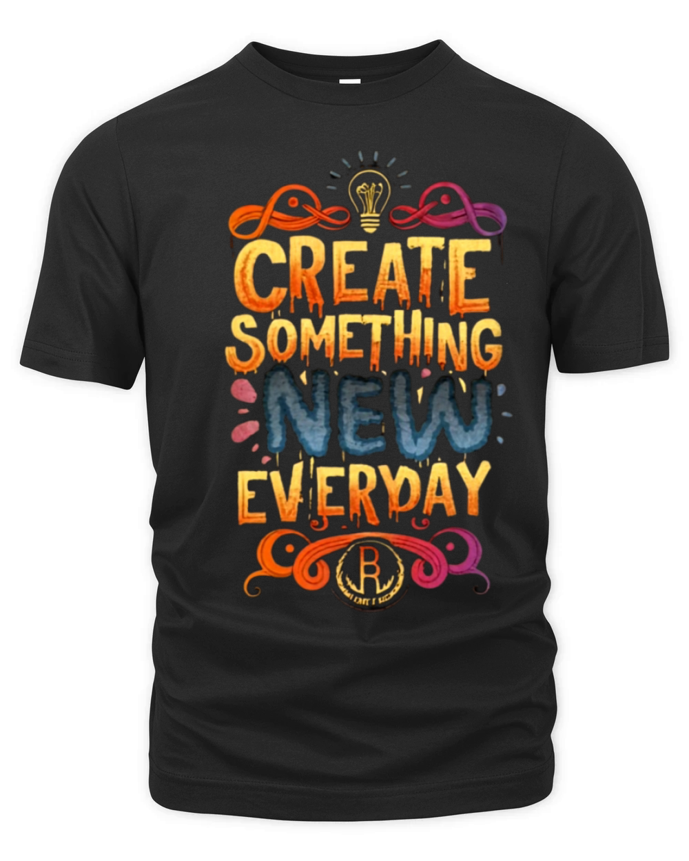 CREAT SOMETHING NEW EVERYDAY Organic Unisex T-shirt