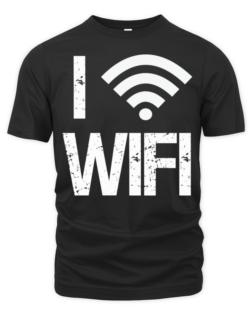 I love wifi slogan symbol Organic Unisex T-shirt