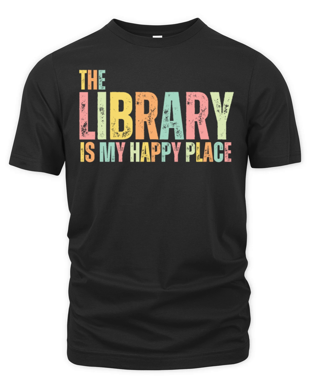 Library Book Lover Reading Bookworm Organic Unisex T-shirt
