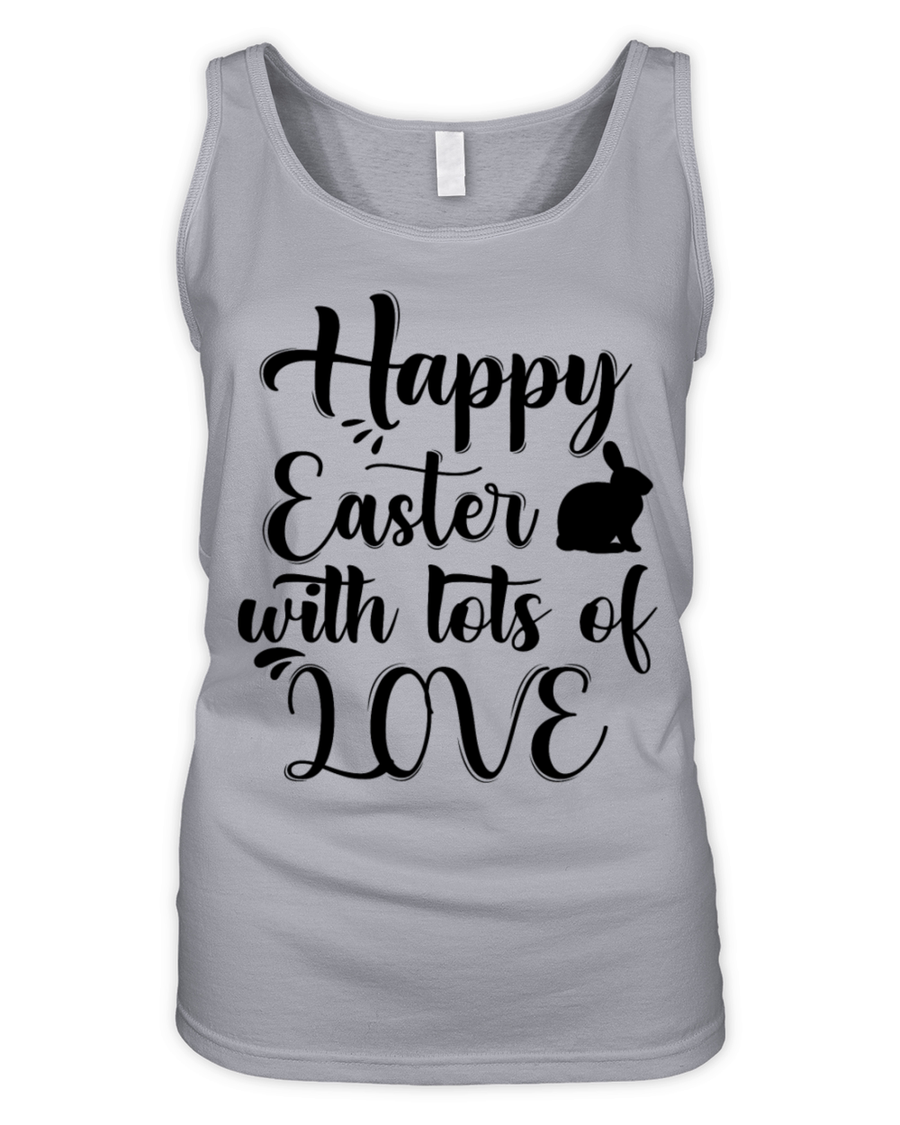 10 Happy easter with lots of love Organic Women's Tank Top