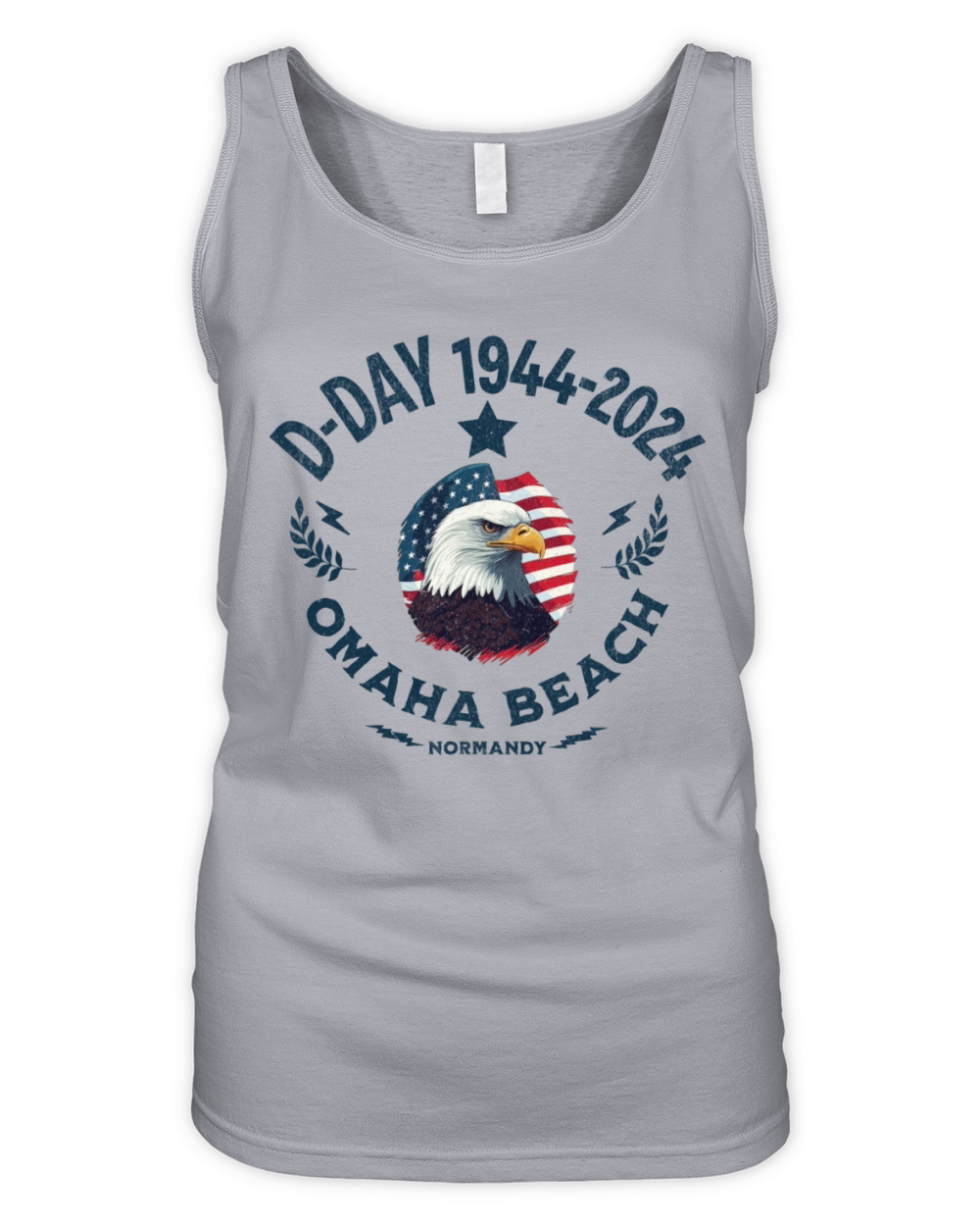 D DAY 80th anniversary Omaha beach Organic Women's Tank Top