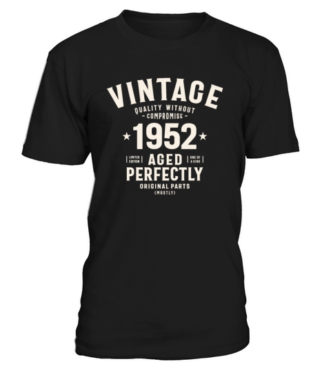 1952 72nd Birthday Gifts 72 Year Old Men Women T-Shirt Unisex